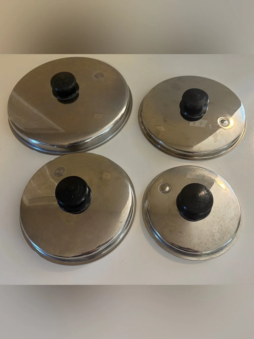 10PC Vintage Saladmaster Stainless Steel Cookware Set T-304S